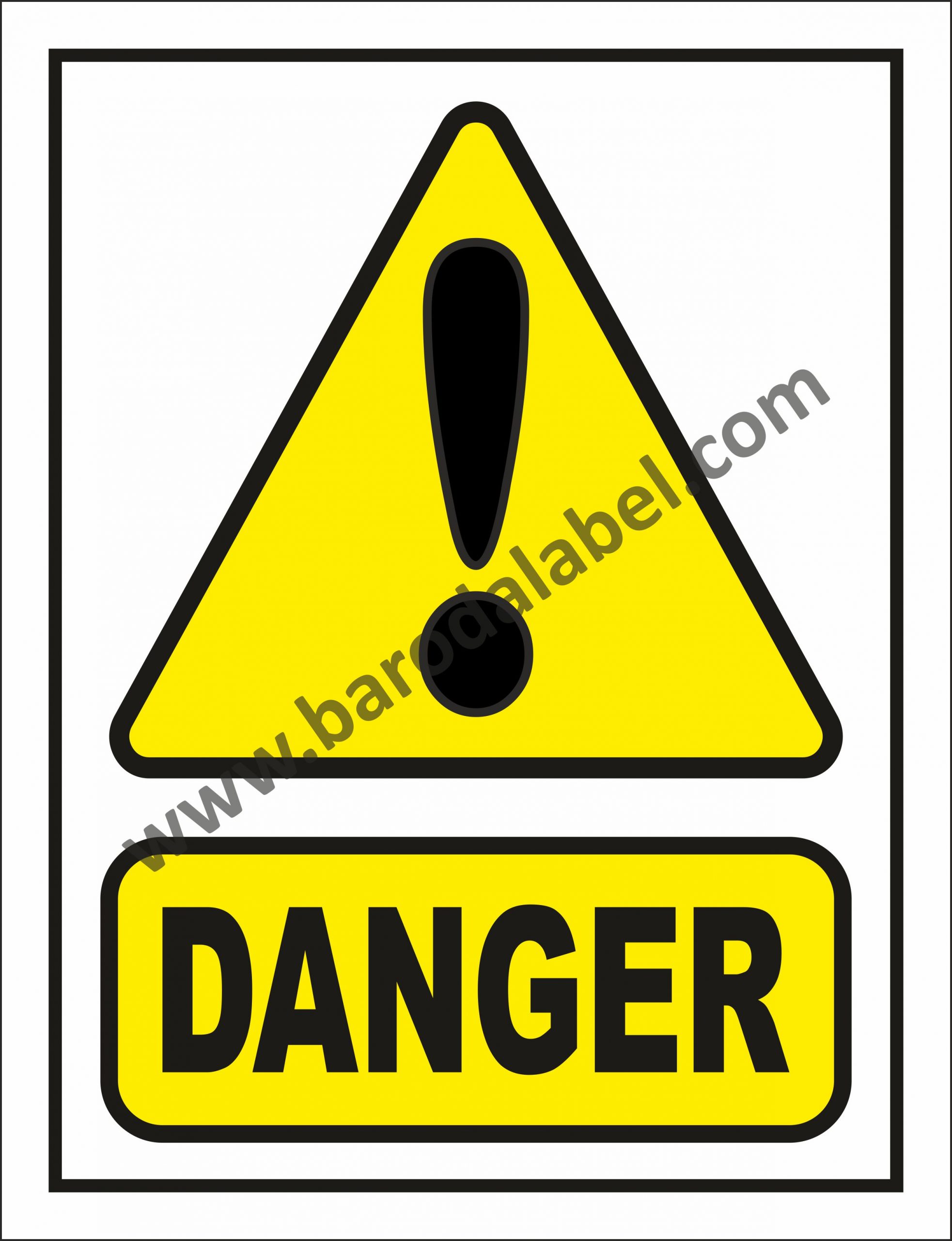 Danger Warning Sign