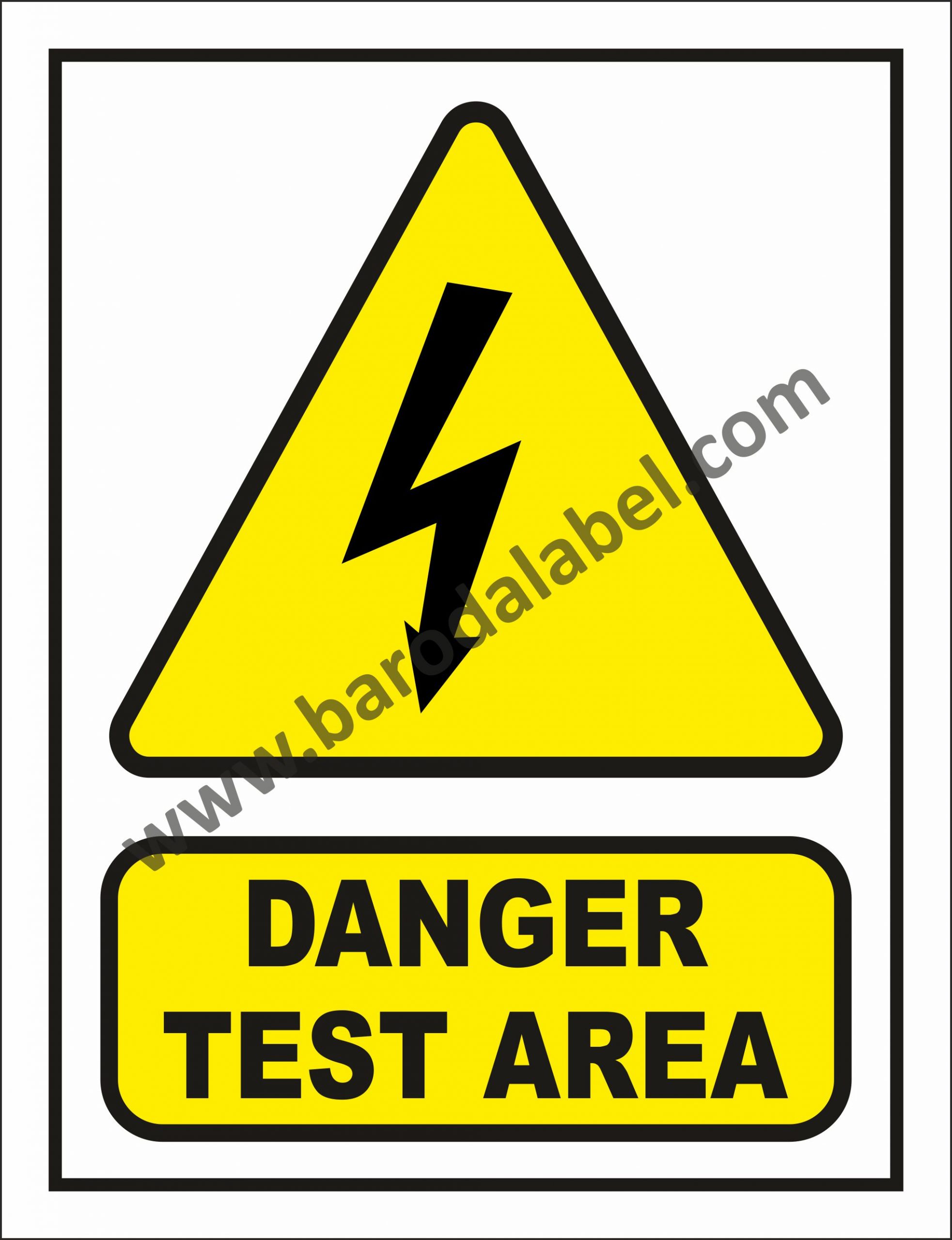 Danger Warning Sign