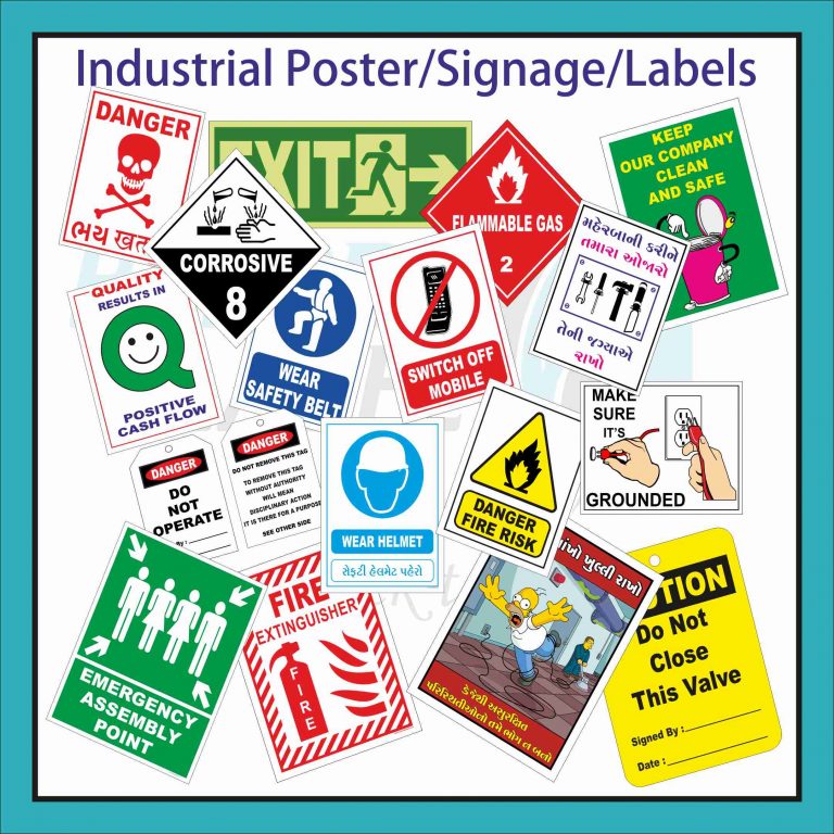 Industrial Poster/Signage/Labels