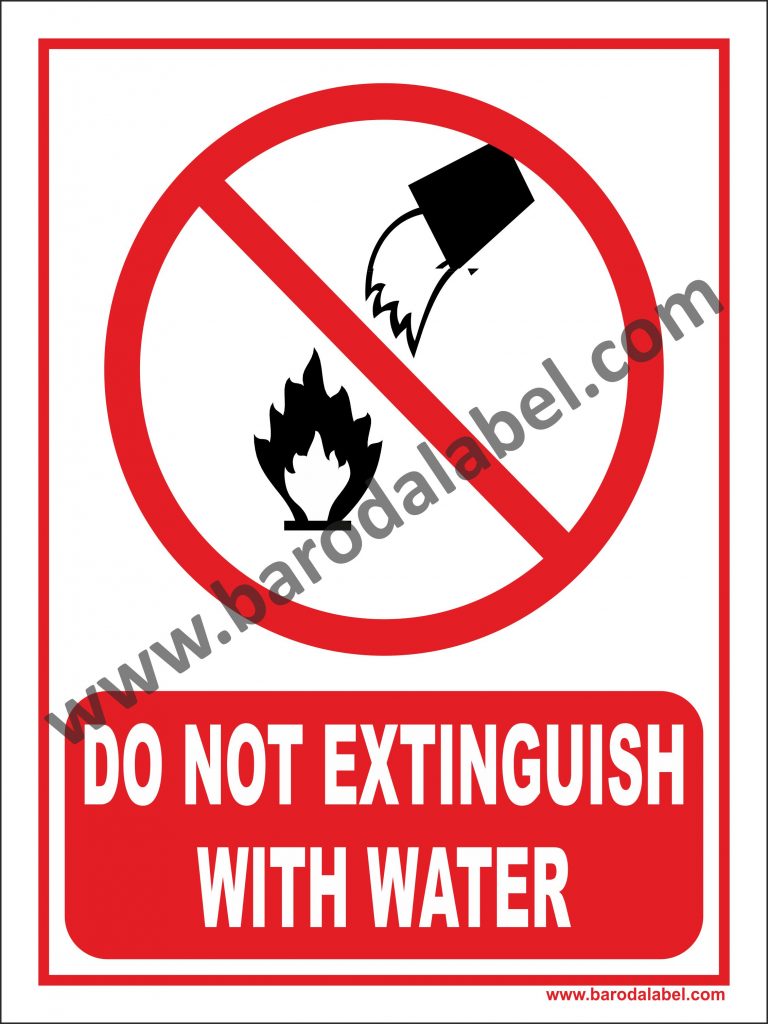 Prohibition Sign - Baroda Label Mfg. Co.