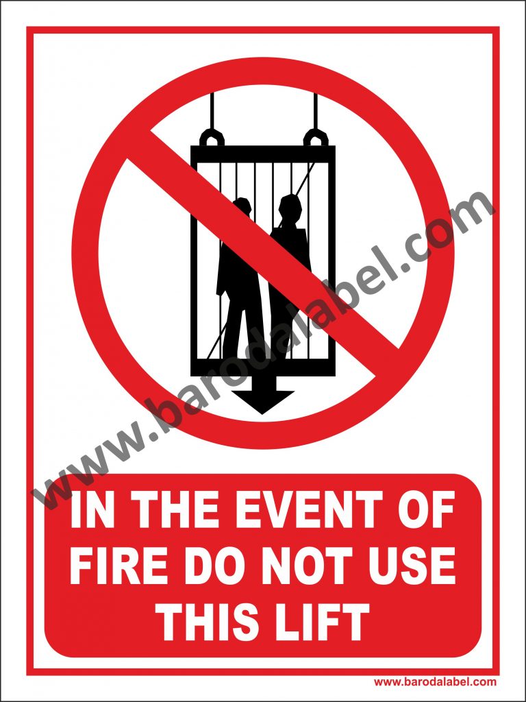 Prohibition Sign - Baroda Label Mfg. Co.
