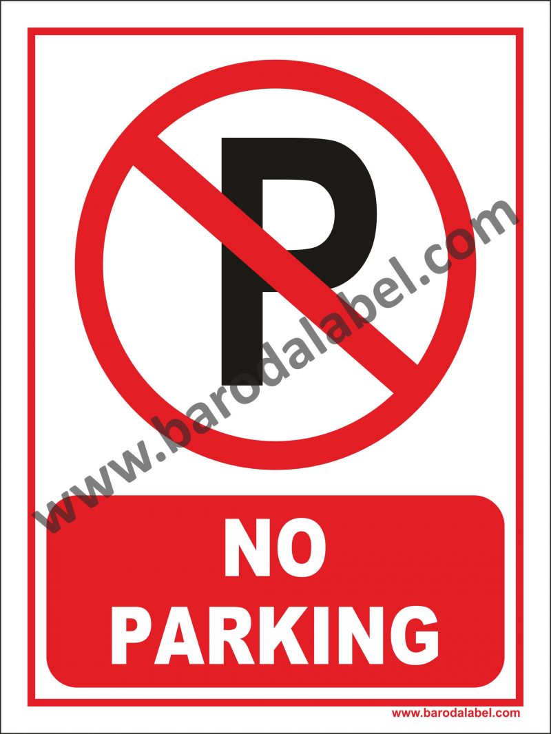 Prohibition Sign - Baroda Label Mfg. Co.