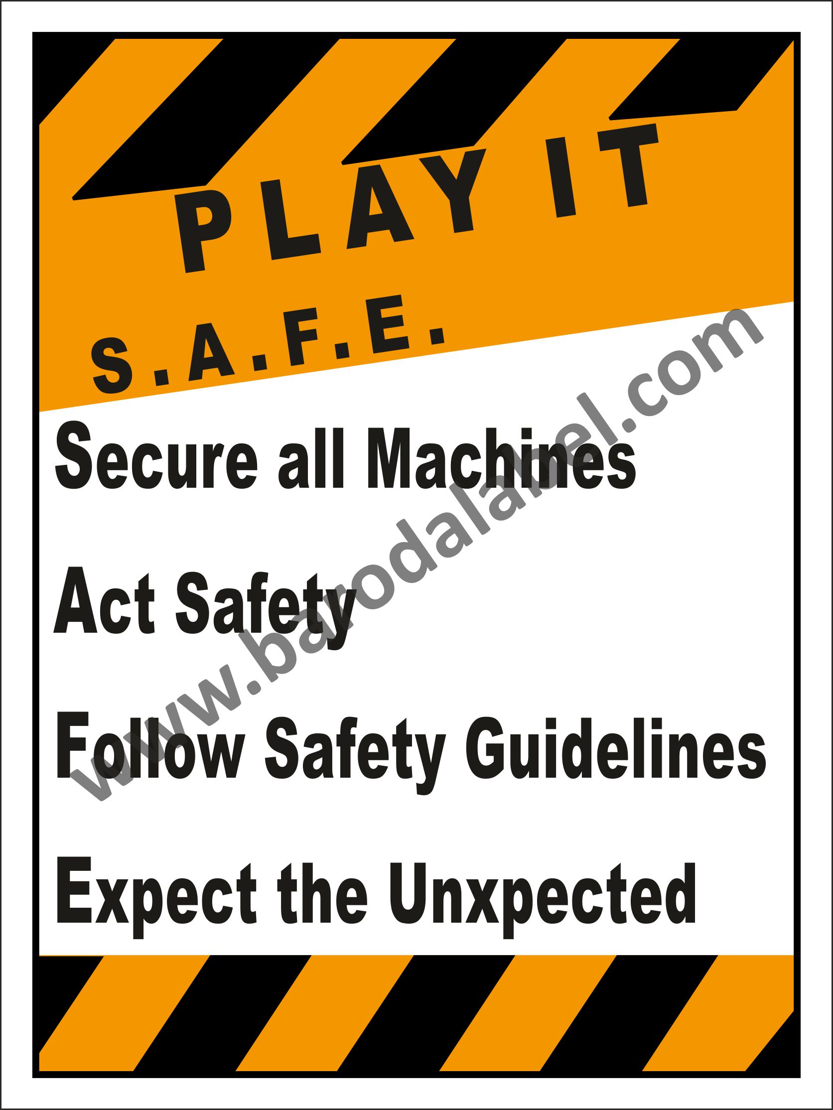 Safety Poster