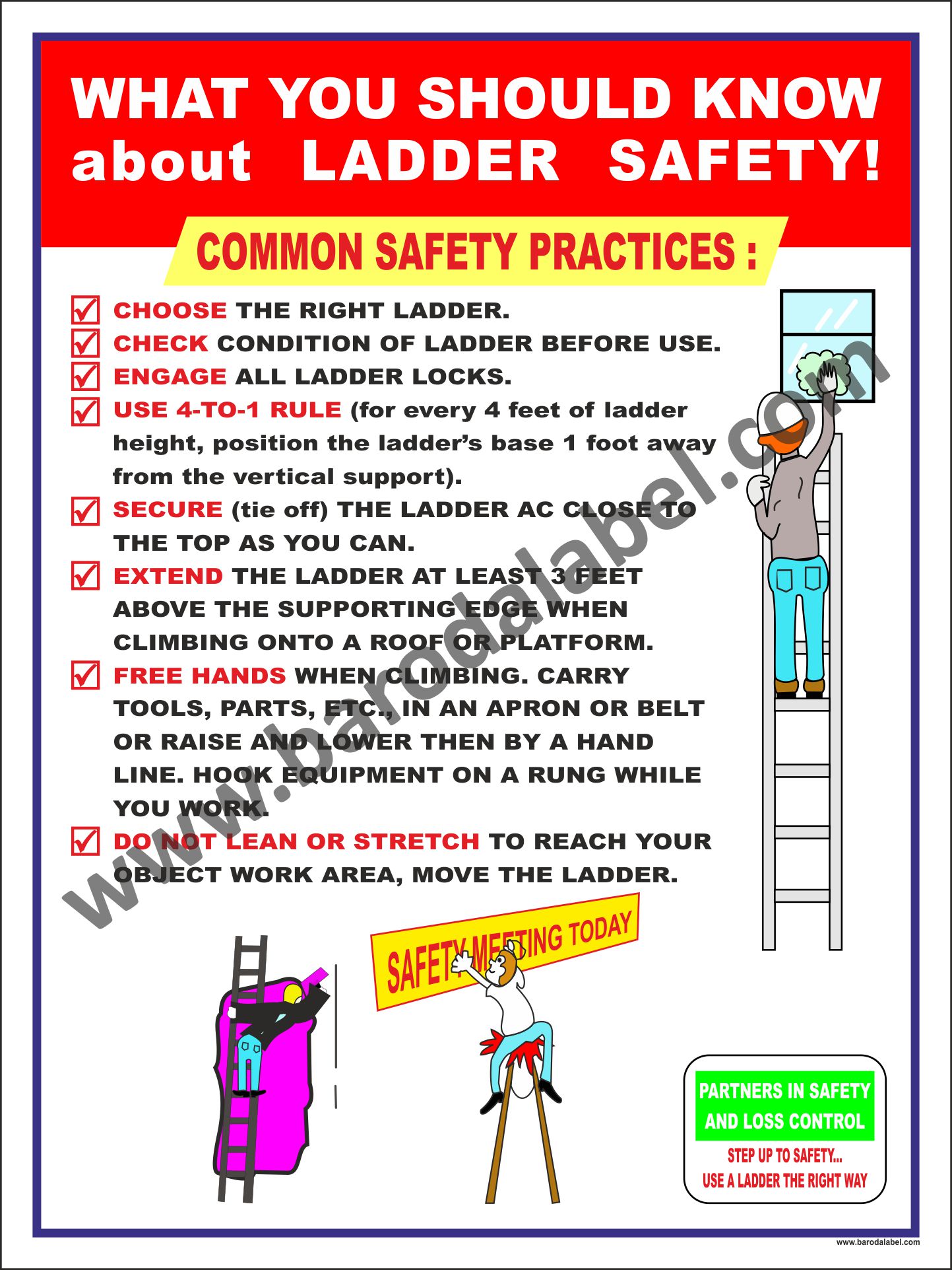 Safety Poster