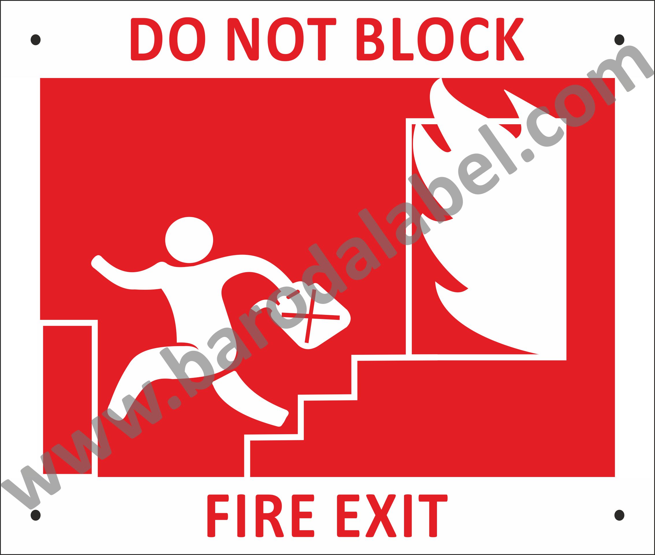 FIRE SAFETY POSTER